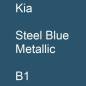 Preview: Kia, Steel Blue Metallic, B1.